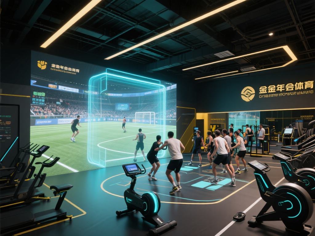 例如，金年会体育的智能场馆让用户不仅能亲身参与比赛